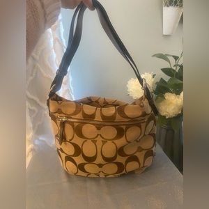 Coach signature bag